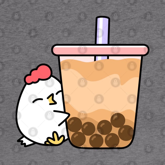 Grumpy chicken with boba by Robot Dance Battle